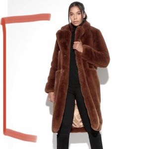Apparis Brand New Teddy Coat size XS (vegan fur)